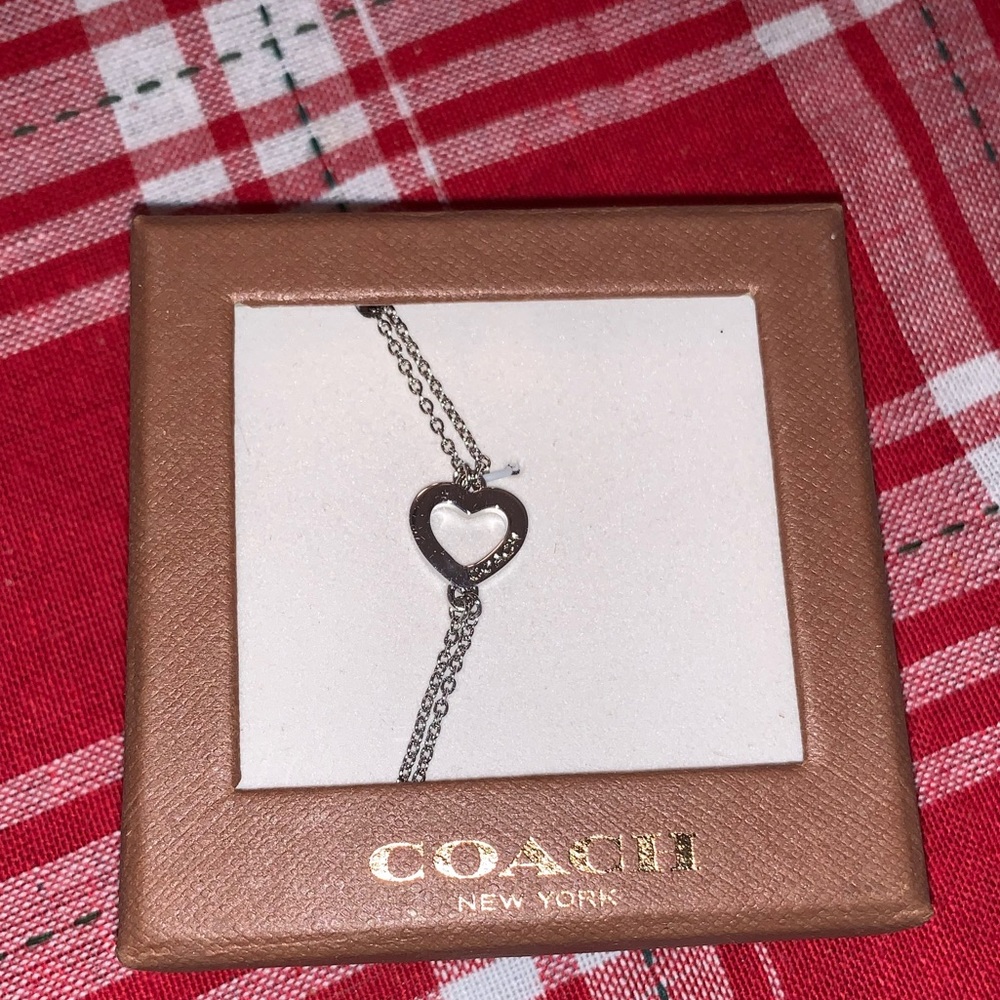 Brand New silver  Coach bracelet